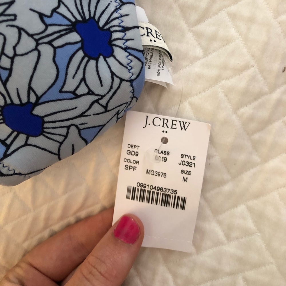 J Crew swim top NWT - Picture 2 of 2